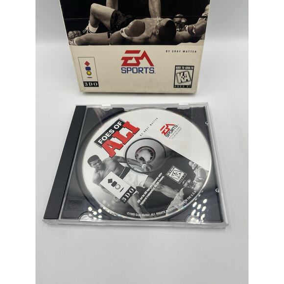 Foes of Ali (3DO, 1995) Long Box And Game Only - Picture 2 of 14